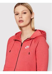 Nike Bluza Sportswear Essential BV4122 Różowy Standard Fit. Kolor: różowy. Materiał: bawełna #4