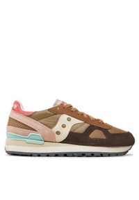 Saucony Sneakersy S1108 881 Brązowy. Kolor: brązowy. Materiał: materiał