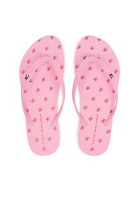 TOMMY HILFIGER - Japonki Tommy Hilfiger. Kolor: różowy. Obcas: na platformie #1