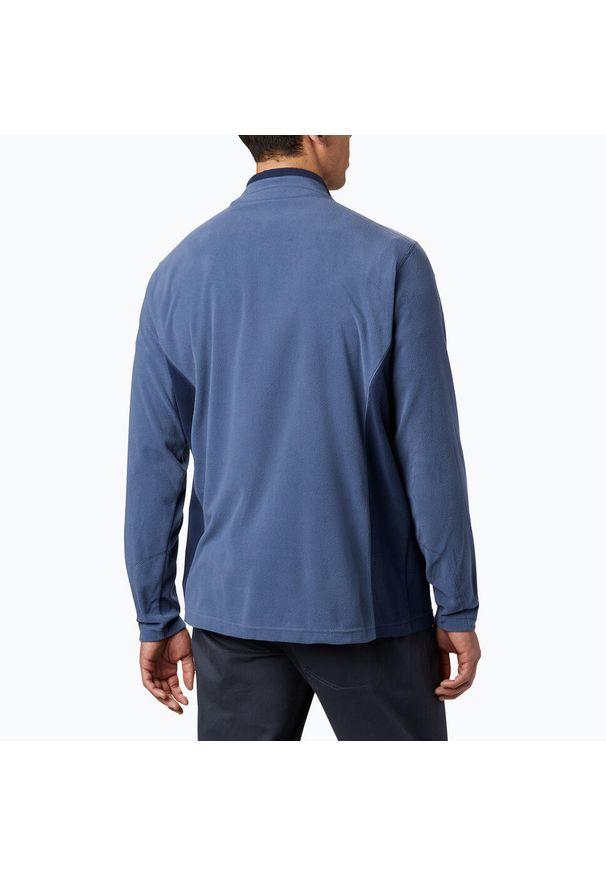 columbia - Bluza polarowa męska Columbia Klamath Range II HZ. Kolor: niebieski. Materiał: polar. Sport: turystyka piesza