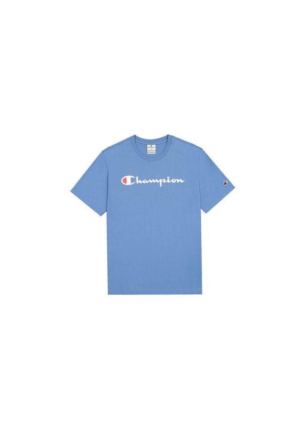 Koszulka męska Champion SS Tee. Kolor: niebieski