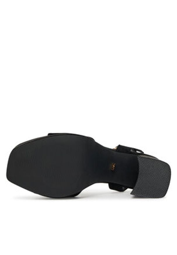 DeeZee Sandały HH-2278 Czarny. Kolor: czarny. Materiał: materiał