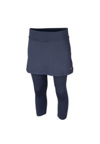 Spodnie treningowe damskie Fila FBL131027100. Kolor: niebieski. Materiał: materiał, syntetyk. Długość: krótkie