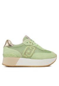 Liu Jo Sneakersy Dreamy 02 BA4081 PX031 Zielony. Kolor: zielony. Materiał: skóra, zamsz