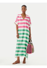 LOLA CASADEMUNT Sukienka letnia LS2616013 Kolorowy Relaxed Fit. Wzór: kolorowy. Sezon: lato #5