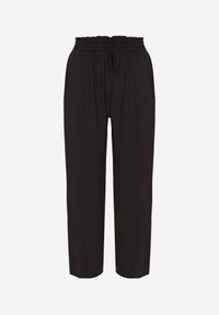 Renee - Czarne Spodnie Karrill. Kolor: czarny. Materiał: wiskoza. Długość: długie. Sezon: lato. Styl: elegancki #3