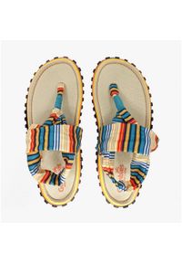 Gumbies - Sandały damskie GUMBIES SLINGBACK SANDAL. Kolor: zielony, wielokolorowy, beżowy