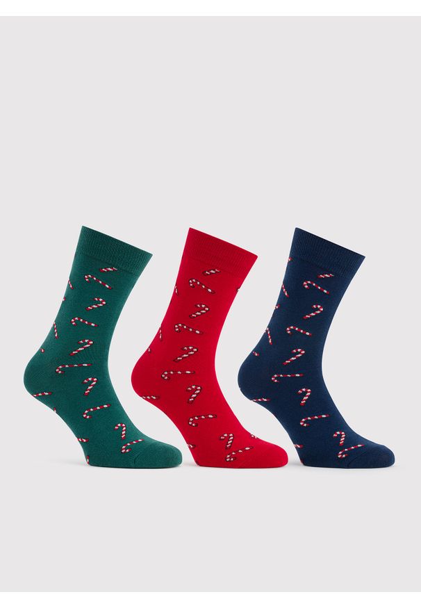 Pako Lorente - Zestaw skarpet w świąteczne wzory. Materiał: poliester, bawełna, elastan