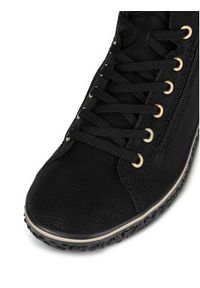 Rieker Trzewiki Z4263-00 Czarny. Kolor: czarny. Materiał: materiał #4