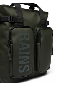 Rains Plecak Texel Tote 14240 Khaki. Kolor: brązowy. Materiał: materiał