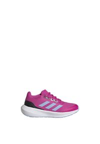 Buty do biegania dla dzieci Adidas RunFalcon 3 Sport Running Lace Shoes. Kolor: czarny, różowy, niebieski, wielokolorowy. Materiał: materiał. Sport: bieganie #1
