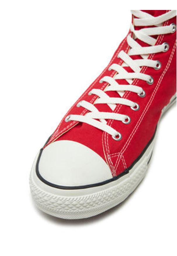 Converse Trampki Chuck Taylor All Star HI M9621C Czerwony. Kolor: czerwony. Materiał: materiał