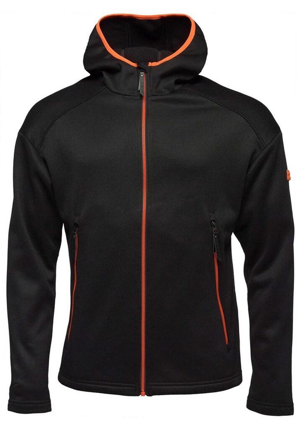 GLENMUIR - Męski Sweter Sportowy Loap Gamor Czarny 3XL - Komfort i Wydajność. Kolor: czarny, pomarańczowy, wielokolorowy. Materiał: poliester