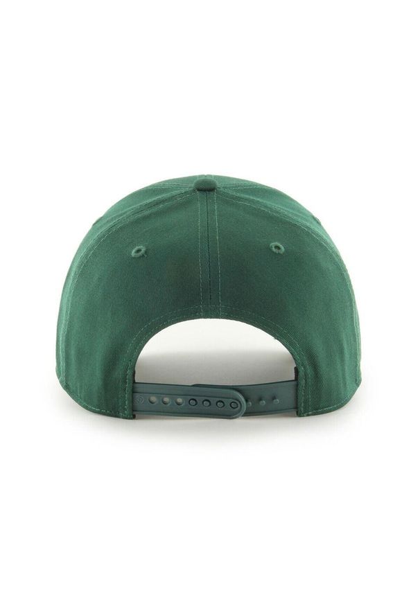 47 Brand - Czapka z daszkiem męska do baseballu Brand `47 Oakland Athletics Raised zielona. Kolor: zielony