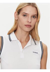 Guess Sukienka codzienna V5GK04 KCOK1 Biały Bodycon Fit. Okazja: na co dzień. Kolor: biały. Materiał: bawełna. Typ sukienki: bodycon, proste. Styl: casual #5