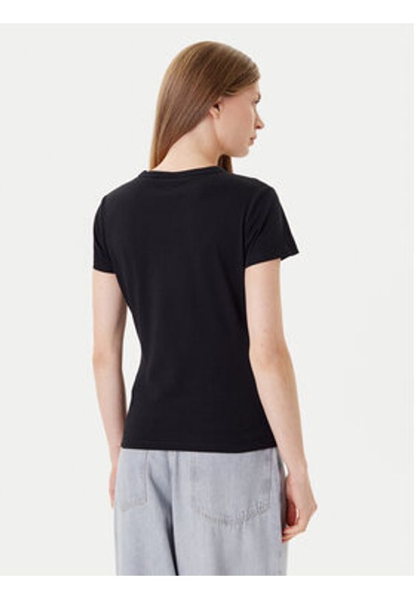 BOSS T-Shirt Endora 50545287 Czarny Regular Fit. Kolor: czarny. Materiał: bawełna