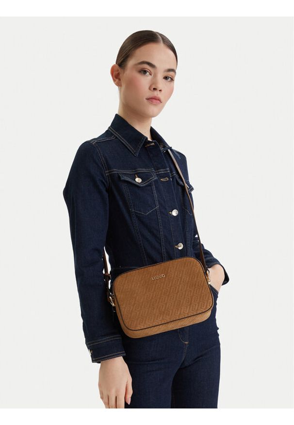 Liu Jo Torebka AA6211 T384A Brązowy. Kolor: brązowy. Materiał: skórzane