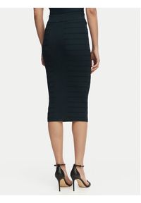 Guess Spódnica ołówkowa W5YD66 Z0130 Zielony Slim Fit. Kolor: zielony. Materiał: wiskoza #2