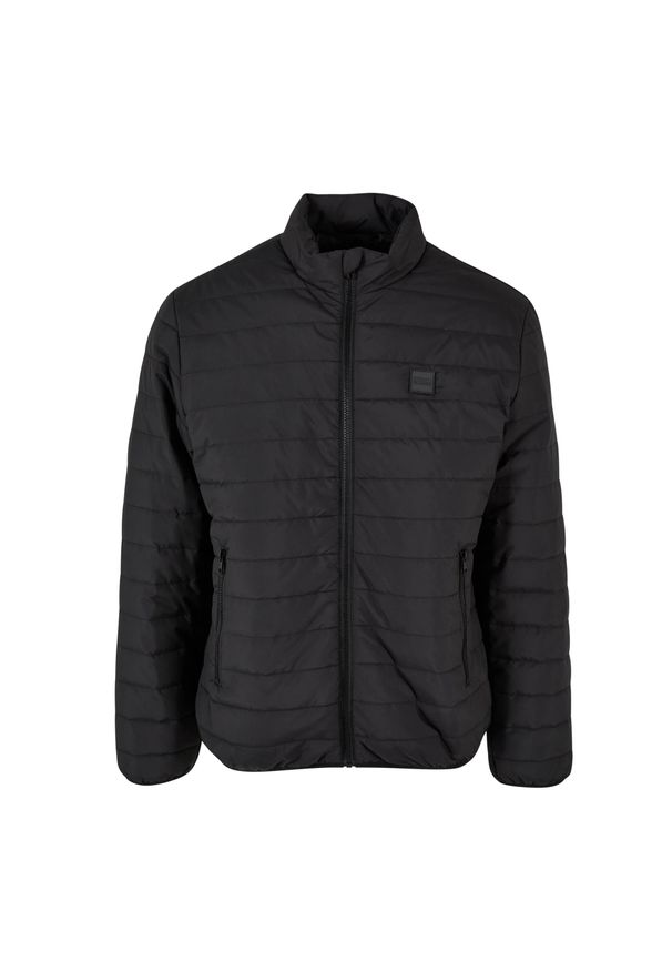 Urban Classics - Męska Lekka Kurtka Ocieplana Bubble. Kolor: czarny. Materiał: puch. Sport: turystyka piesza