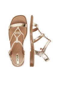 MEXX Sandały MX/023C-EST Złoty. Kolor: złoty. Materiał: skóra #2