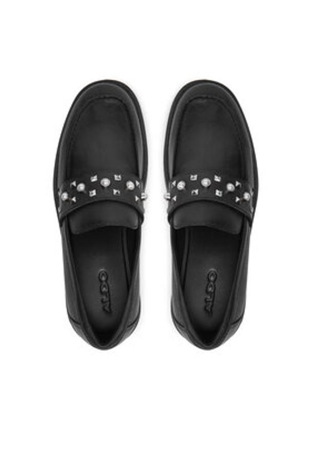 Aldo Loafersy Verima 13838578 Czarny. Kolor: czarny. Materiał: skóra