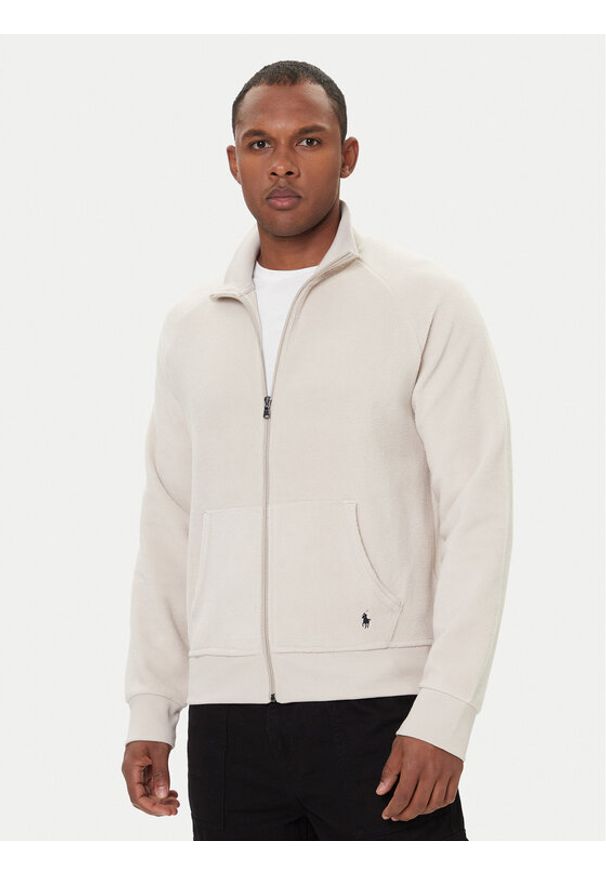 Polo Ralph Lauren Polar 714950620004 Beżowy Regular Fit. Typ kołnierza: polo. Kolor: beżowy. Materiał: bawełna, syntetyk