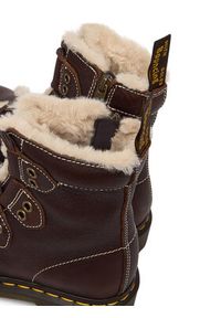 Dr. Martens Trzewiki 1460 Lace To Toe Fur Lined DM41417200 Brązowy. Kolor: brązowy. Materiał: skóra #6