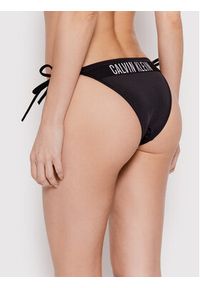 Calvin Klein Swimwear Dół od bikini Intense Power KW0KW01858 Czarny. Kolor: czarny. Materiał: syntetyk