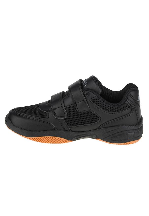 Kappa - Buty dziecięce sportowe KAPPA DACER K sneakersy. Kolor: czarny. Materiał: materiał, syntetyk, tkanina