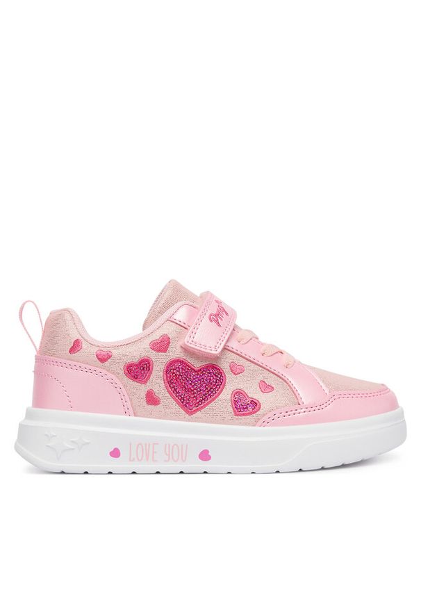 Sneakersy Primigi. Kolor: różowy
