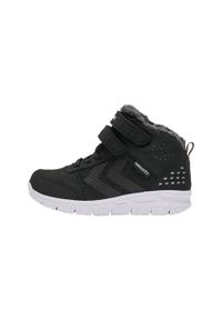 Sneakersy dla dzieci Hummel Crosslite Winter Mid Tex. Okazja: na uczelnię, na co dzień. Kolor: czarny. Sezon: zima. Sport: joga i pilates #1
