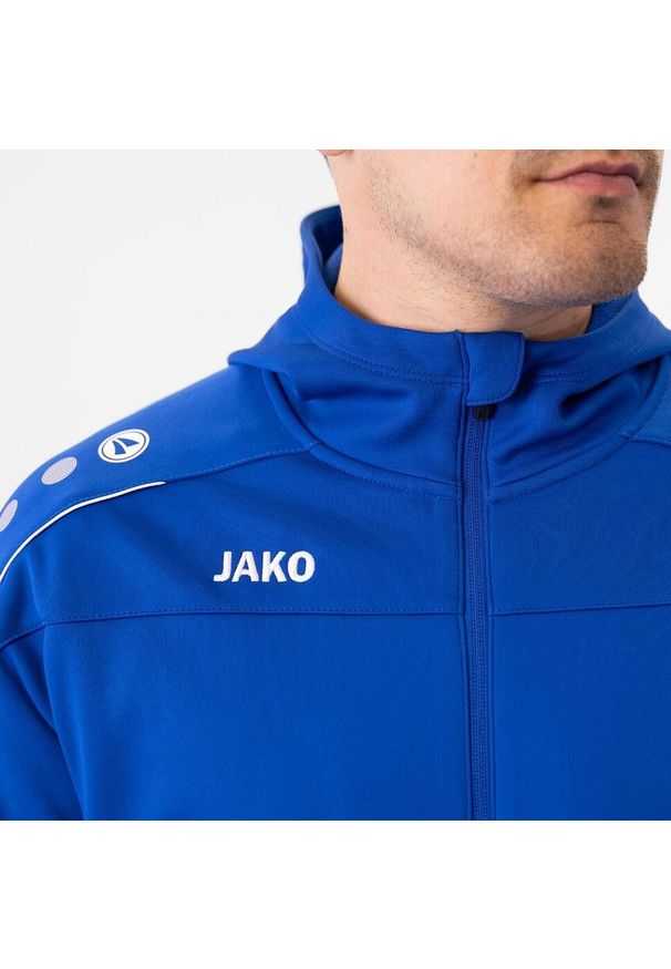 Kurtka Jako à capuche Classico. Kolor: niebieski. Materiał: tkanina. Sport: turystyka piesza
