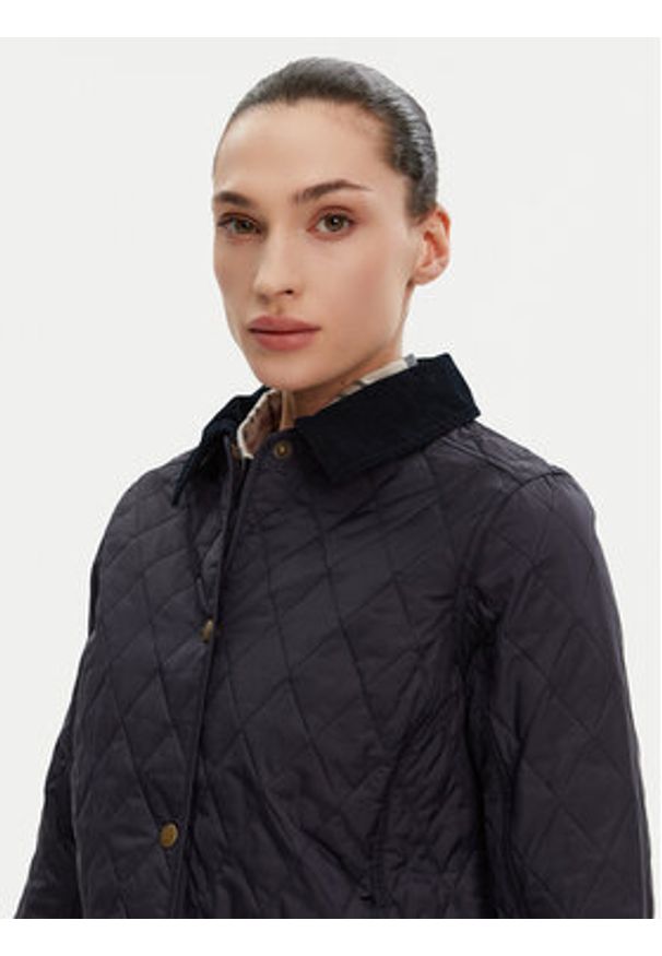 Barbour Kurtka przejściowa Annandale LQU0475NY91 Granatowy Regular Fit. Kolor: niebieski. Materiał: syntetyk