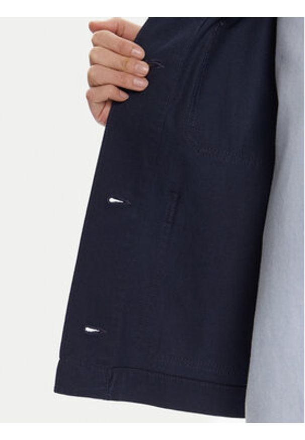 Weekend Max Mara Marynarka Assuan 2525046021 Granatowy Regular Fit. Kolor: niebieski. Materiał: bawełna