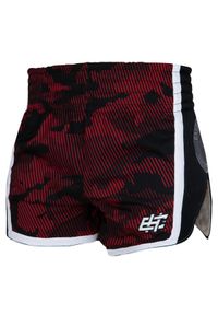 Spodenki Muay Thai męskie EXTREME HOBBY HAVOC. Kolor: czerwony. Materiał: elastan, poliester