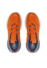 Geox Sneakersy J Activart Illuminus J45LYA 0149J C2008 D Pomarańczowy. Kolor: pomarańczowy. Materiał: materiał, mesh #4
