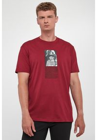 Armani Exchange - T-shirt męski z nadrukiem ARMANI EXCHANGE. Wzór: nadruk #2