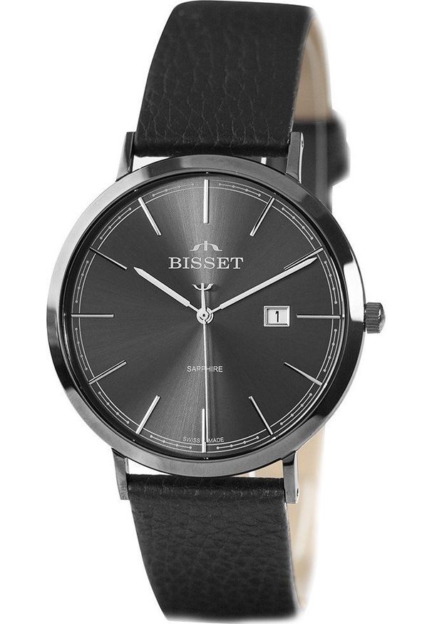 Zegarek Bisset Zegarek męski Bisset BIS135 czarny. Kolor: czarny
