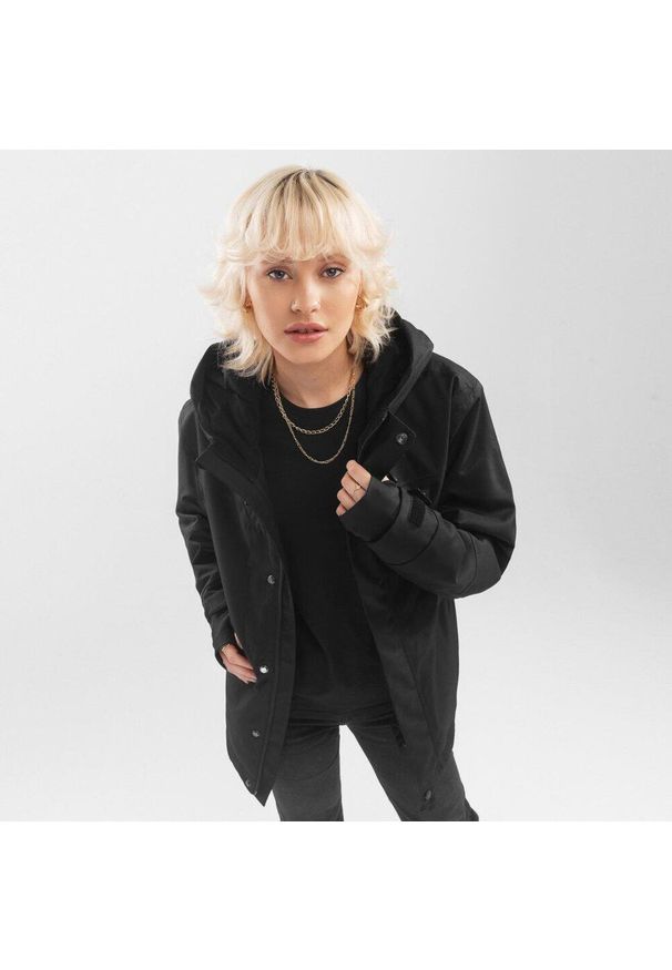 SIROKO - Kurtka Lifestyle damska W4-W Vostock LF. Kolor: czarny. Materiał: softshell