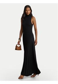 Lauren Ralph Lauren - LAUREN RALPH LAUREN Sukienka wieczorowa 200B23543001 Czarny Regular Fit. Kolor: czarny. Materiał: wiskoza. Styl: wizytowy #6