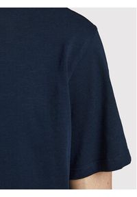 Jack & Jones - Jack&Jones T-Shirt Basher 12182498 Granatowy Regular Fit. Kolor: niebieski. Materiał: bawełna