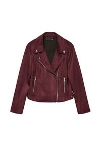 Vero Moda Kurtka z imitacji skóry Jose 10300938 Fioletowy Regular Fit. Kolor: fioletowy. Materiał: skóra #4