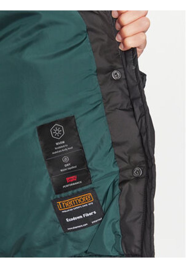 Levi's® Kurtka zimowa Baby Trapeze A5896-0002 Czarny Regular Fit. Kolor: czarny. Materiał: syntetyk. Sezon: zima