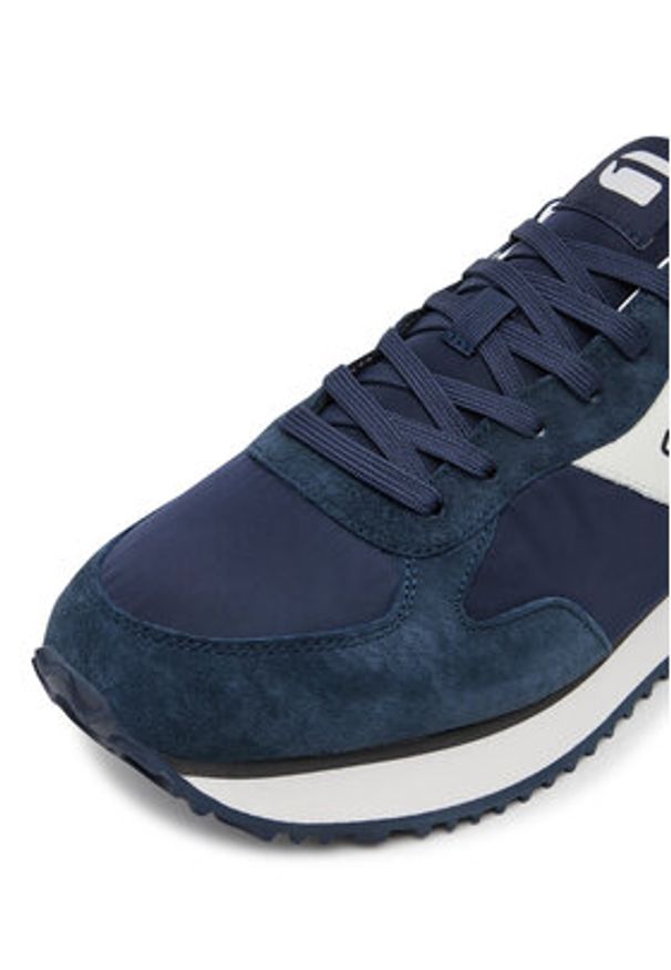 G-Star RAW - G-Star Raw Sneakersy XAVIER-01-WE Granatowy. Kolor: niebieski. Materiał: zamsz, skóra