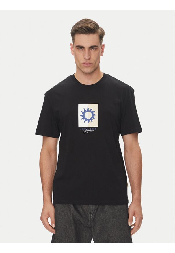 Jack & Jones - Jack&Jones Komplet 3 t-shirtów Marbella 12263098 Kolorowy Relaxed Fit. Materiał: bawełna. Wzór: kolorowy
