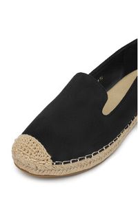 DeeZee Espadryle RS07-18 Czarny. Kolor: czarny. Materiał: materiał #6