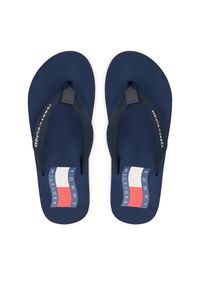 TOMMY HILFIGER - Klapki Tommy Hilfiger. Kolor: niebieski #1