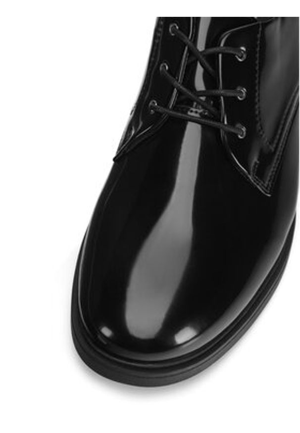 Remonte Oxfordy D1U02-00 Czarny. Kolor: czarny. Materiał: syntetyk, skóra