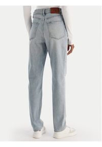 Calvin Klein Jeans Jeansy New Mom Jean Bowery Destroyed LV047D722G Niebieski Mom Fit. Kolor: niebieski. Materiał: bawełna #3