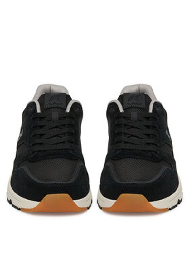 Rieker Revolution Lifestyle Sneakersy U0905-00 Czarny. Kolor: czarny. Materiał: zamsz, skóra